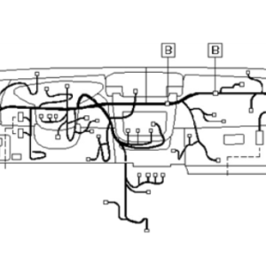 Nissan 24010-CF003 Harness Assembly-Main