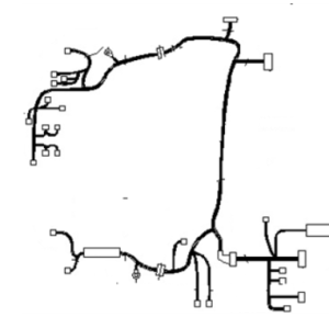 Nissan 24012-CF40B Engine Room Harness Assembly